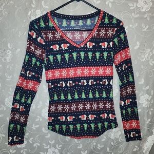 NoBo Women's Christmas Long Sleeved Tee